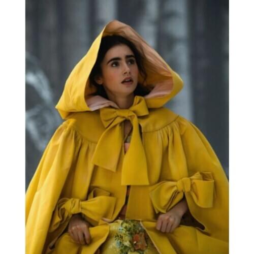 Mingli Tengda Gold Bow Cape Hooded Shawl Drama Costume Stage Show Matching Dress Hooded Coat Bolero Cloak Shrug Stola Wedding