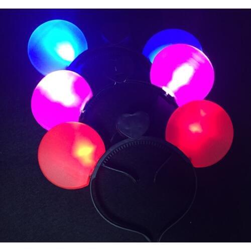 10pcs/lot Multicolor LED Light-Up Headbands Hair Accessories Headwear for Baby Kids Girls Party Supplies