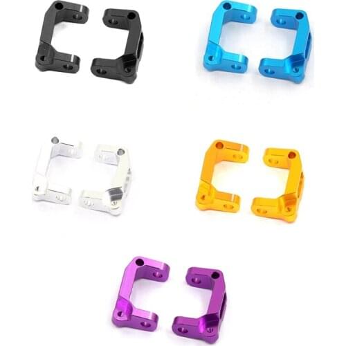 2Pcs Metal Front C Hub Carrier Caster Block C Seat for 1/10 RC Crawler Car Tamiya CC01 CC-01 Upgrade Parts Accessories