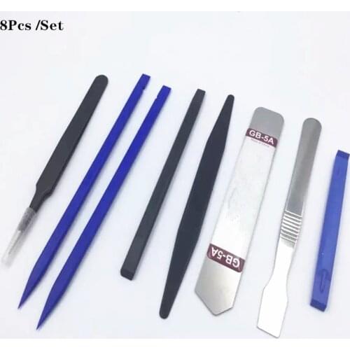 8Pcs/Set Universal Spudger Mobile Phone Repair Opening Tool for i Phone X 8 7 6S For Laptop Tablet Smartphone