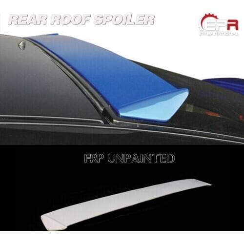 Car-styling For Nissan 180SX S13 Dmax Style FRP Fiber Glass Roof Spoiler Fiberglass Auto Racing Rear Wing Body Kit