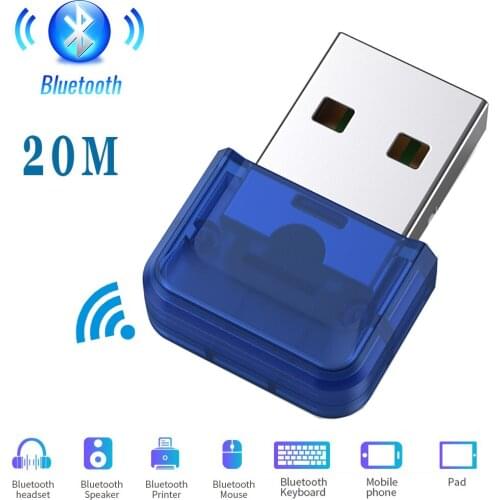 Bluetooth Audio Transmitter USB Dongle Bluetooth 5.0 20m Wireless Adapter Mouse Headphone USB Receiver PC Laptop Transmitter
