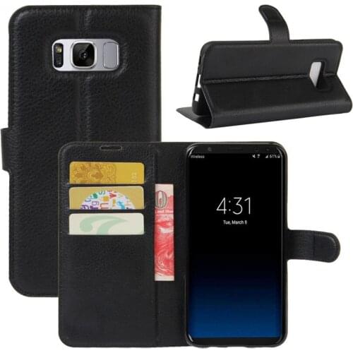 For Samsung Galaxy S8+ Case Hight Quality Flip Leather Phone Case For Samsung Galaxy S8+ Plus Book Style Stand Cover