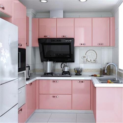 Beibehang Pearl Decorative Film PVC Self adhesive Wall paper Furniture Renovation Stickers Kitchen Cabinet Waterproof Wallpaper