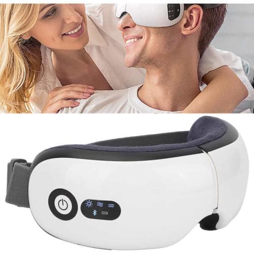 Electric Eye Massager Music Foldable Digital Vibration Eye Massager for Relieve Eye Stress Pain Relief Eyes Relax Health Care