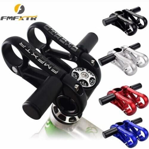 FMF Bicycle Stem 360 Degree Adjustable 90mm Both Shoulders Type Aluminum Alloy Handlebar Stem for MTB Mountain Road Bike