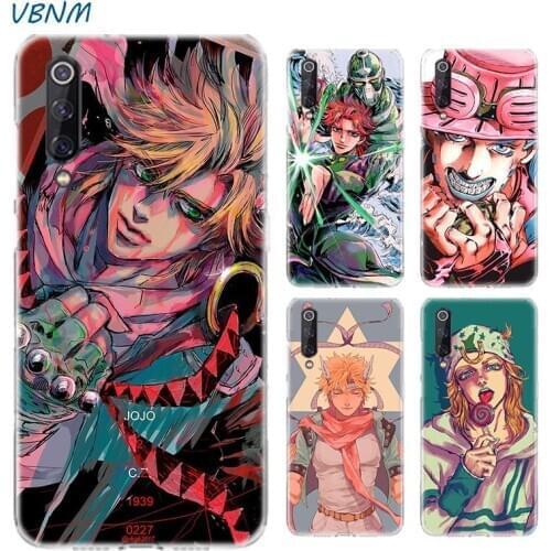 Gyro Zeppeli Jojo Steel Ball Run Silicone Case For Xiaomi Redmi Note 10 9 8 lite A3 S2 5X 6X CC9 CC9E 9SE 8SE 9T F1 Bags Cover