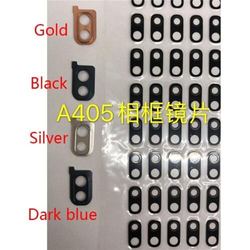 1sets/lot For Samsung Galaxy For Samsung Galaxy A40 A405 A405F Phone Housing Frame New Back Rear Camera Glass Lens