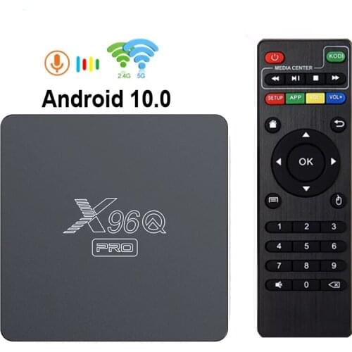 X96 Q Mini Set Top Box X96Q Pro Android 10 Smart Tv Boxallwinner H313 Quad Core 2G 16Gb 4K Mediaspeler