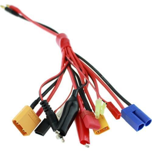 Multifunctional Cable Lipo Battery Multi Charger Plug Convert Cable 11 in 1 Transfer Line RC Hobbies Accessories
