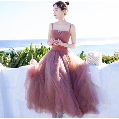 Mumuzi Off-the-shoulder Summer Dresses