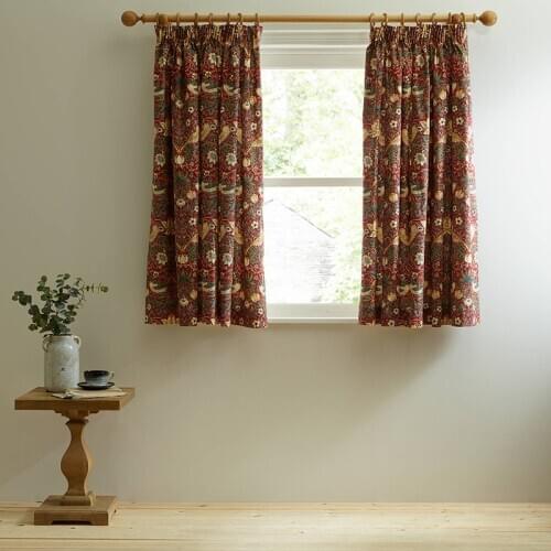 Digital Flower &Bird Printing Windows Curtains Panels Drape For Living Room Bedroom Home Interior Decoration