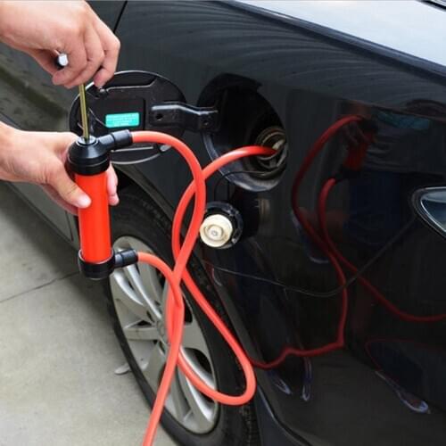 Portable Manual Oil Pump Siphon Tube Car Hose Fuel Gas Extractor Transfer Sucker Inflatable Pump ToolOil suckerOil absorption
