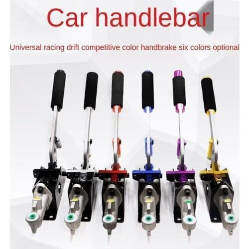 Universal Racing Car Hydraulic Handbrake Drift Rear Brake Rod Modified Competitive Handbrake Color Handbrake for Toyota Honda
