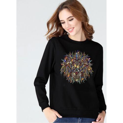 Womens Hooded Sweatshirt Women Hoodie Sweatshirt Pullover Hoodie Diamond stone top quality