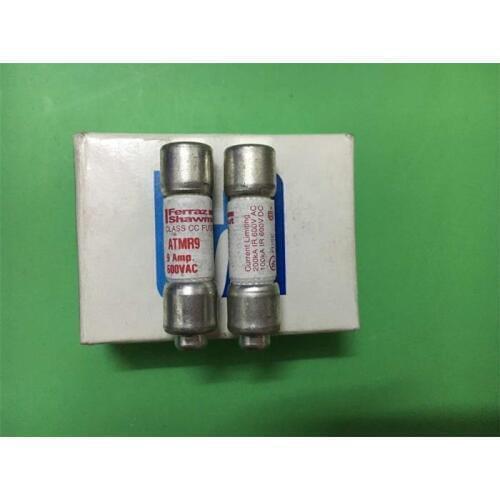 Free shipping 5pcs ATMR 9 Ferraz French Roland 10X38 ceramic fuse fuse 9A 600V new genuine