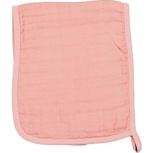 Bamboo Cotton Baby Burp Cloth Soft Super Absorbent Plain Solid Color 6 Layers Newborn Infant Burping Cloths Rags Towel 69HE