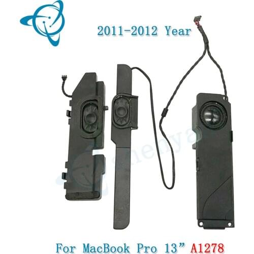 Shenyan Laptop A1278 Speaker Set for MacBook Pro Unibody 13" Left + Right 2011-2012 Year MB990 MB991 EMC 2326