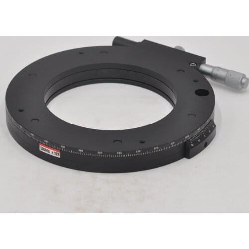 KSPB-1606MH Sigma diameter 1600mm high precision manual rotation fine-tuning slide table through hole diameter 102mm