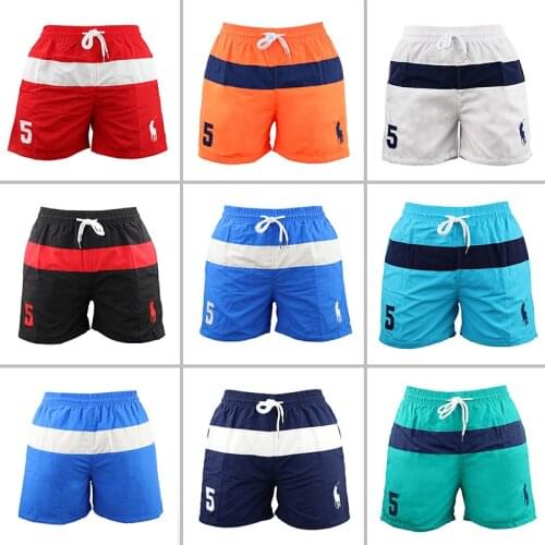 2021 Summer Running Shorts Mens Sports Jogging Fitness Shorts Quick Dry Beach Surf Shorts Solid Plus Size Swimming Casual Pants