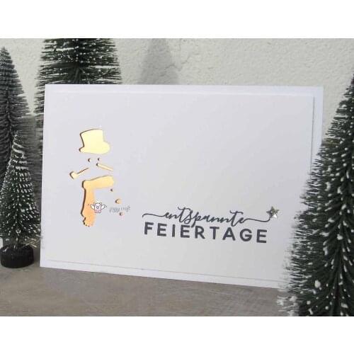 Mmao Crafts Metal Steel Cutting Dies New 2019 Christmas snowman Stencil For DIY Scrapbooking Paper/photo Cards Embossing Dies