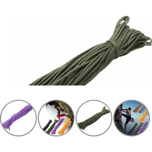 Multi-Color 1 Roll Multi-Function Survival Camping Rope Polypropylene Fiber Climbing Rope Sturdy Hand Weaving Crafts