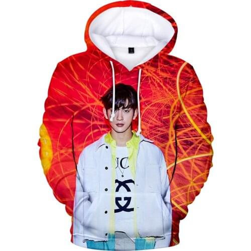 GOT7 Print Fashion Street 3D Hooded Sweatshirt Men/Women 2019 Hot New Popular Popular Idol Mens Sunshine Mens Hoodie Xxs-4xl