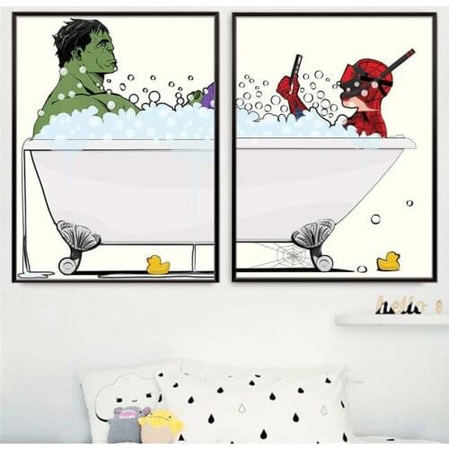 Full Square Round Diamond Painting Disney Marvel Superhero Diamond Embroidery Mosaic Cross Stitch Kits Child Home Decor Gift