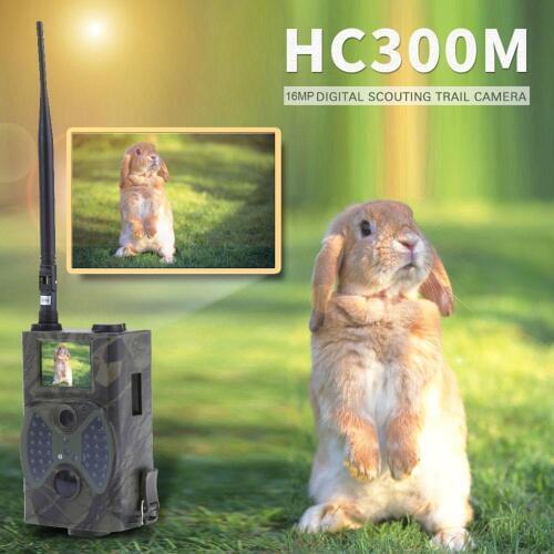 Hunting Trail Camera MMS GSM GPRS 2G Photo Traps Wild Cameras HC-300M 12MP 940nm Night Vision Hunting Camera MMS Camera Trap