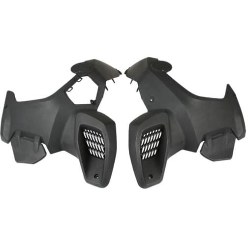 Motorcycle Pair Air Tube Covers Intake Snorkel Unpainted For BMW K51 R1200GS ADV 2012-2018 Motorcycle Accessories