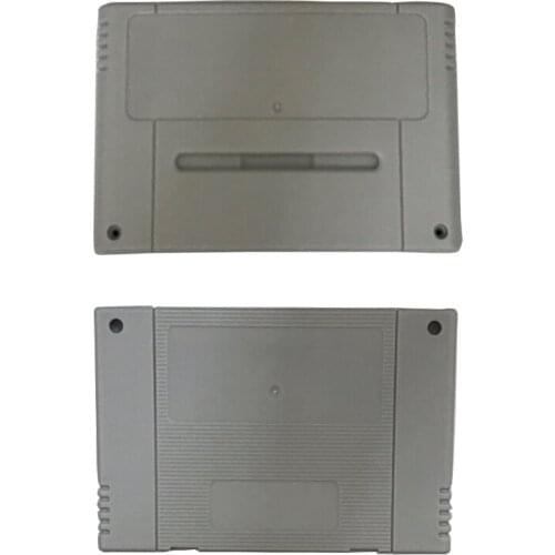 Game Cartridge Replacement Plastic Housing for S-N-E-S Game Console Cards (EU /JP Version) with Screws