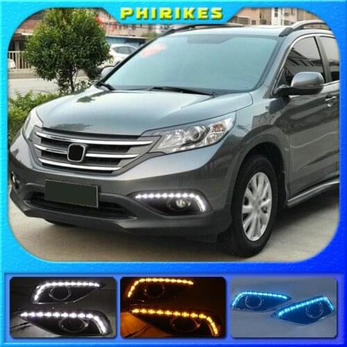 LED DRL Daytime Running Light Daylight Turn Signal Lamp Car Styling for Honda CRV CR-V 2012 2013 2014