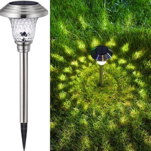 Stainless Steel LED Solar Light Lawn Light For Garden Decor Outdoor Waterproof IP65 Bollard Solar Lamp Stick Lights