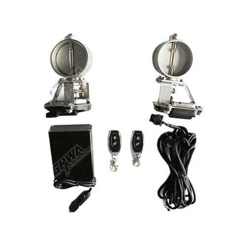 Exhaust Muffler Remote Control Electric Cutout Valve Universal