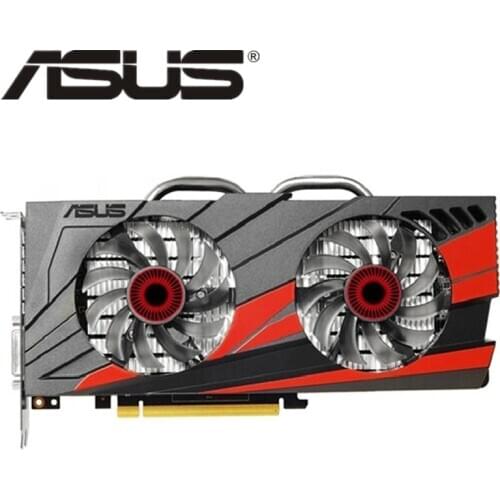 ASUS GTX 960 2GB Video Card GPU Nvidia GeForce GTX960 2G Graphics Cards PUBG Computer Game Desktop Map 650 750 Ti VGA Videocard