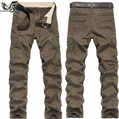 XIYOUNIAO Men's Military Trousers