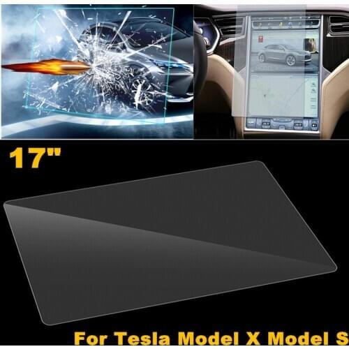 17" Inch HD/Blue Ray Center Control Touchscreen Car Navigation Touch Screen Protector Protective Films For Tesla Model X Model S