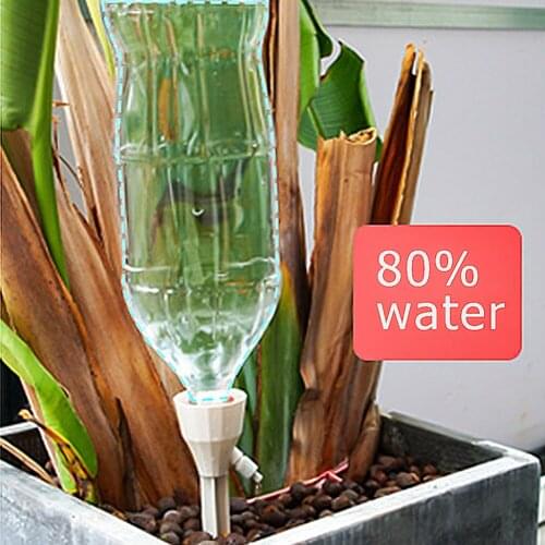 3pcs Green Pink Plant Automatic Spike Waterer Self Watering Dropper Houseplant Greenhouse Miniature Device for Travel