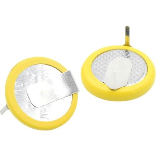 5PCS/LOT CR1220 1220 With 180 degree soldering foot Button Cell Battery /Best quality