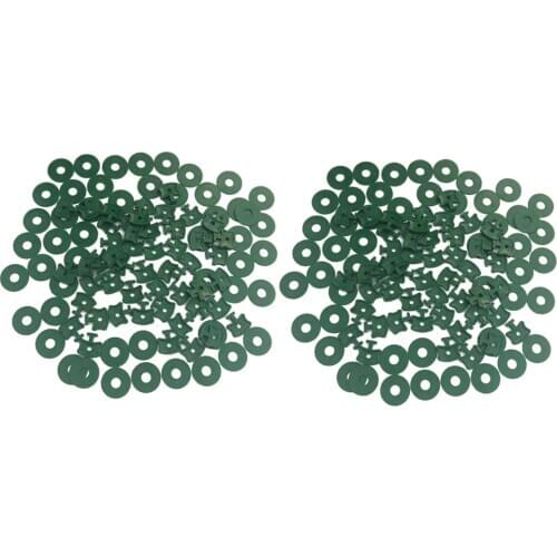 50pcs/100 Pcs Greenhouse Clips Washers Set Shade Fixing Clips With Washers