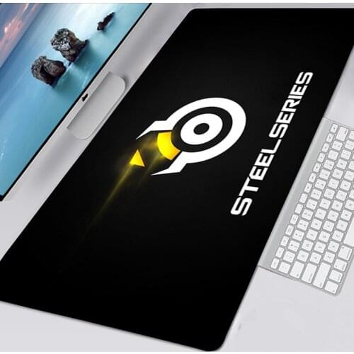 Steelseries Large 90x40 Pad Mouse HD Print Computer XXL Mouse Pad Gamer Locking Edge Anime Mousepad Keyboard Mice Mats Pad Csgo