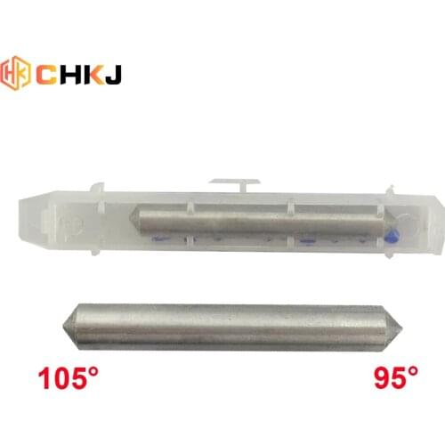 CHKJ High Quality Double Side 95-105 Degree Vertical Key Machine Guide Pins Locksmith Tools Drill Bit for Milling Machine