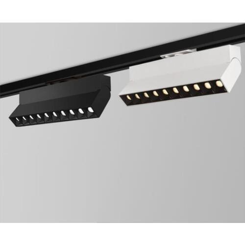 20W 12W 6W Dimmable LED Spot Light 2 Wires LED Track Lighting AC85-265V LED Ceiling Lamp for Home Clothing Shoes Shop Stores 1PC