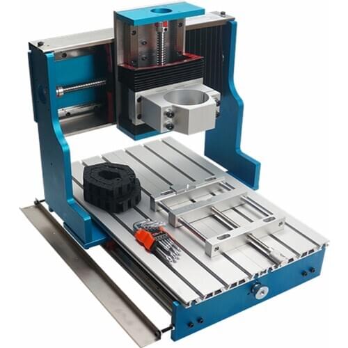 Square Rail Linear Guides 3040 CNC Milling Machine Frame Kit Tools Ball Screw Wood Router Lathe Bed With Dust Cover