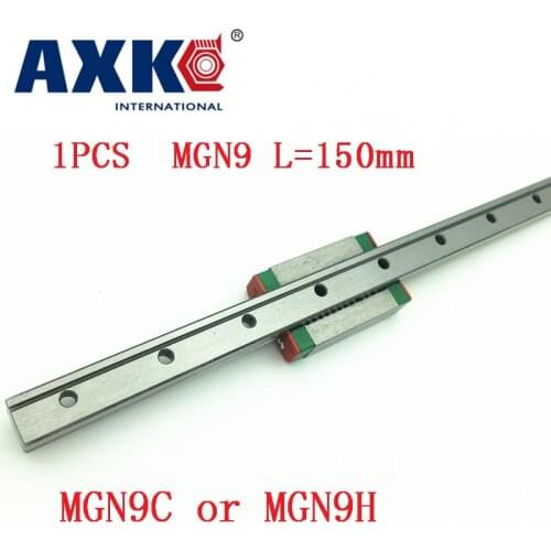 9mm Linear Guide Mgn9 L= 150mm Linear Rail Way + Mgn9c Or Mgn9h Long Linear Carriage For Cnc X Y Z Axis