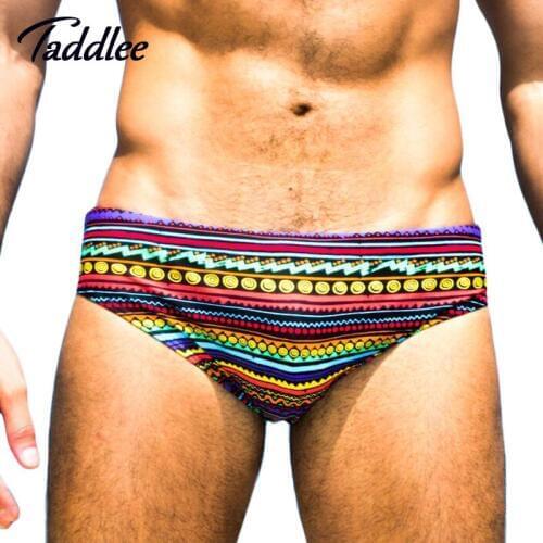 Taddlee Brand Man Mens Swimming Briefs Swim Bikini Swimwear Men Swimsuits Swim Boxers Trunks Surf Board Shorts Gay Europe Size