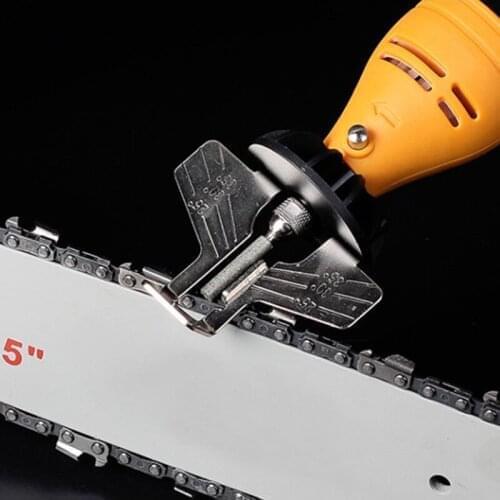 Chainsaw Sharpening Kit Electric Grinder Sharpening Polishing Attachment Set Saw Chains Tool MUMR999