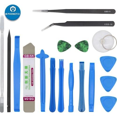 18 IN 1 Plastic Spudger Pry Opening Tool Sets Phone LCD Screen Opening Kit Electronics Repair for iPhone Samsung Laptop Tablets