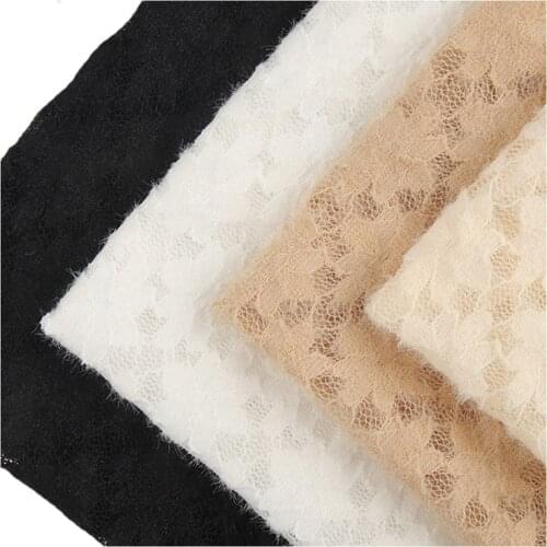 2021 Newest Cotton Lace Cloth Floral Embroidered Lace Cloth Womens Summer Cotton Cloth Hollow Lace Fabric