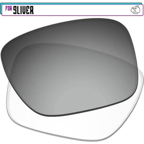 EZReplace Polarized Replacement Lenses for - Oakley Sliver Sunglasses - Eclipse Photochromic